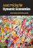 Asset Pricing for Dynamic Economies