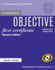 Objective First Certificate Workbook