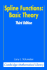 Spline Functions: Basic Theory