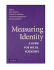Measuring Identity: a Guide for Social Scientists