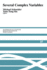 Several Complex Variables (Mathematical Sciences Research Institute Publications, Series Number 37)