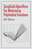 Simplicial Algorithms for Minimizing Polyhedral Functions
