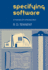 Specifying Software: a Hands-on Introduction
