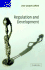 Regulation and Development (Federico Caff� Lectures)