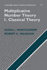 Multiplicative Number Theory I: Classical Theory
