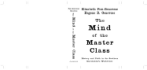 The Mind of the Master Class: History and Faith in the Southern Slaveholders' Worldview