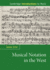 Musical Notation in the West (Cambridge Introductions to Music)