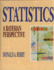 Statistics: a Bayesian Perspective
