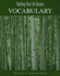 Building Your Life Science Vocabulary