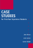 Case Studies for First-Year Experience Students