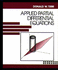 Applied Partial Differential Equations