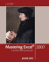 Mastering Excel 2007: a Problem-Solving Approach