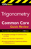 Cliffsnotes Trigonometry Common Core Quick Review