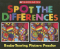 Spot the Differences: Brain-Teasing Picture Puzzles (Scholastic Spot the Differences)