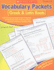 Vocabulary Packets: Greek & Latin Roots