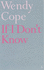 If I Dont Know