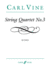 String Quartet No. 3: Score (Faber Edition)