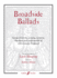 Broadside Ballads: Songs From the Streets, Taverns, Theaters, and Countryside of 17th-Century England (Faber Edition)