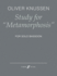 Study for Metamorphosis": for Solo Bassoon (Faber Edition)