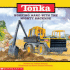 Tonka Working Hard With the Mighty Backhoe