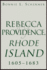 Rebecca of Providence, Rhode Island: 1605 - 1683