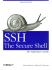 Ssh, the Secure Shell: the Definitive Guide
