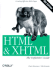 Html & Xhtml: the Definitive Guide