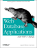 Web Database Applications With Php & Mysql