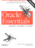 Oracle Essentials: Oracle9i, Oracle8i & Oracle8 (2nd Edition)