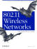 802.11 Wireless Networks: the Definitive Guide (O'Reilly Networking)