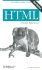 Html Pocket Reference