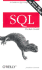 Sql Pocket Guide