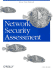 Network Security Assessment: Know Your Network