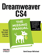 Dreamweaver Cs4: the Missing Manual