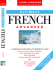 Ultimate French: Advanced: a Complete Lesson Book and Reference Guide (English and French Edition)