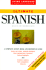 Ultimate Spanish: Basic-Intermediate Coursebook (Ll(R) Ultimate Basic-Intermed)