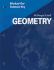 Geometry: Worked-Out Solution Key