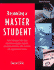 Becoming a Master Student