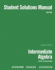 Intermediate Algebra (8th Edition; 3rd Edition Misprinted); 9781285105642; 1285105648