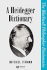 A Heidegger Dictionary