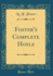 Foster's Complete Hoyle: an Encyclopedia of Games; Including All Indoor Games Played to-Day; With Suggestions for Good Play, Illustrative Hands and All Official Laws to Date (Classic Reprint)