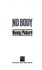 No Body (Jenny Cain Mysteries, No. 3)