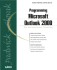 Programming Microsoft Outlook 2000 (the Sams Professional Series)