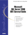 Microsoft Sql Server 2000 Dba Survival Guide