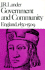 Government and Community: England, 1450-1509 (Volume 1)