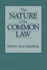 The Nature of the Common Law