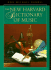 The New Harvard Dictionary of Music (Harvard University Press Reference Library)