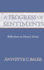 A Progress of Sentiments: Reflections on Hume's Treatise