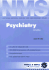 Psychiatry (National Medical Series for Independent Study)