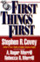 First Things First